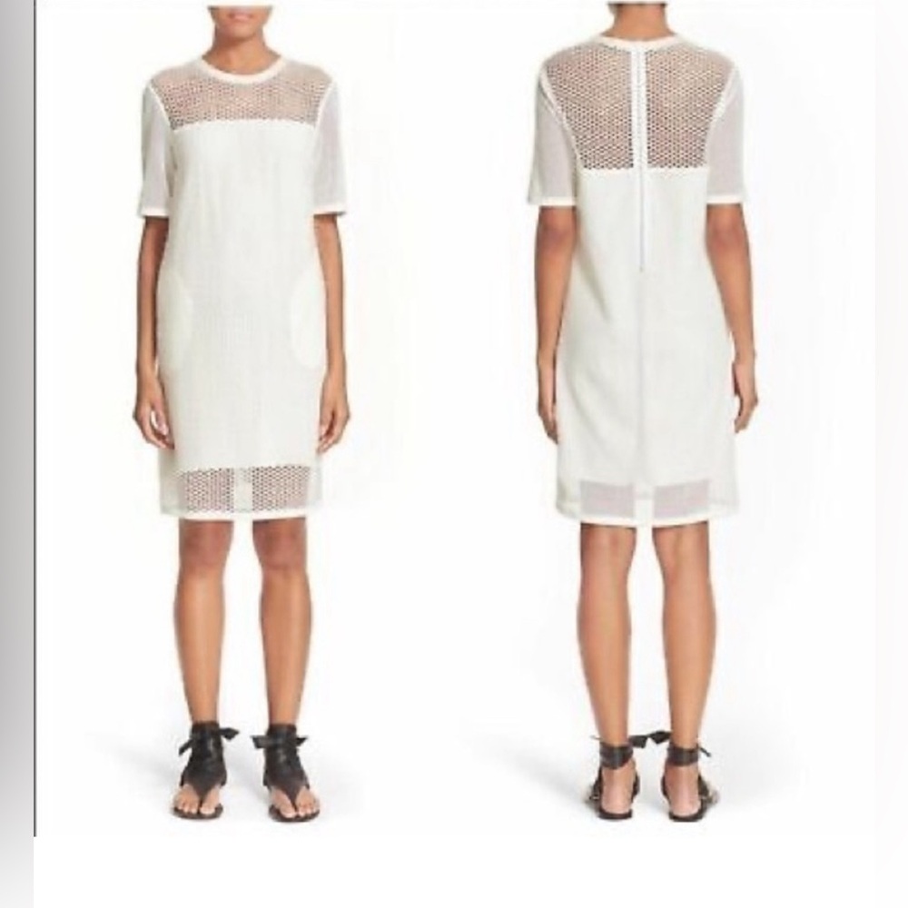 Rag and Bone Luna Illusion Mesh Shift Dress Size XS- EUC